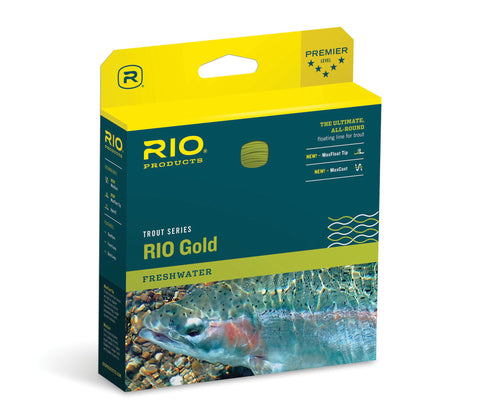 RIO Gold WF floating trout fly line box